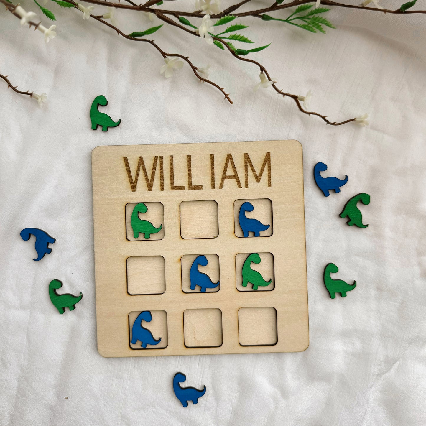Personalized tic tac toe