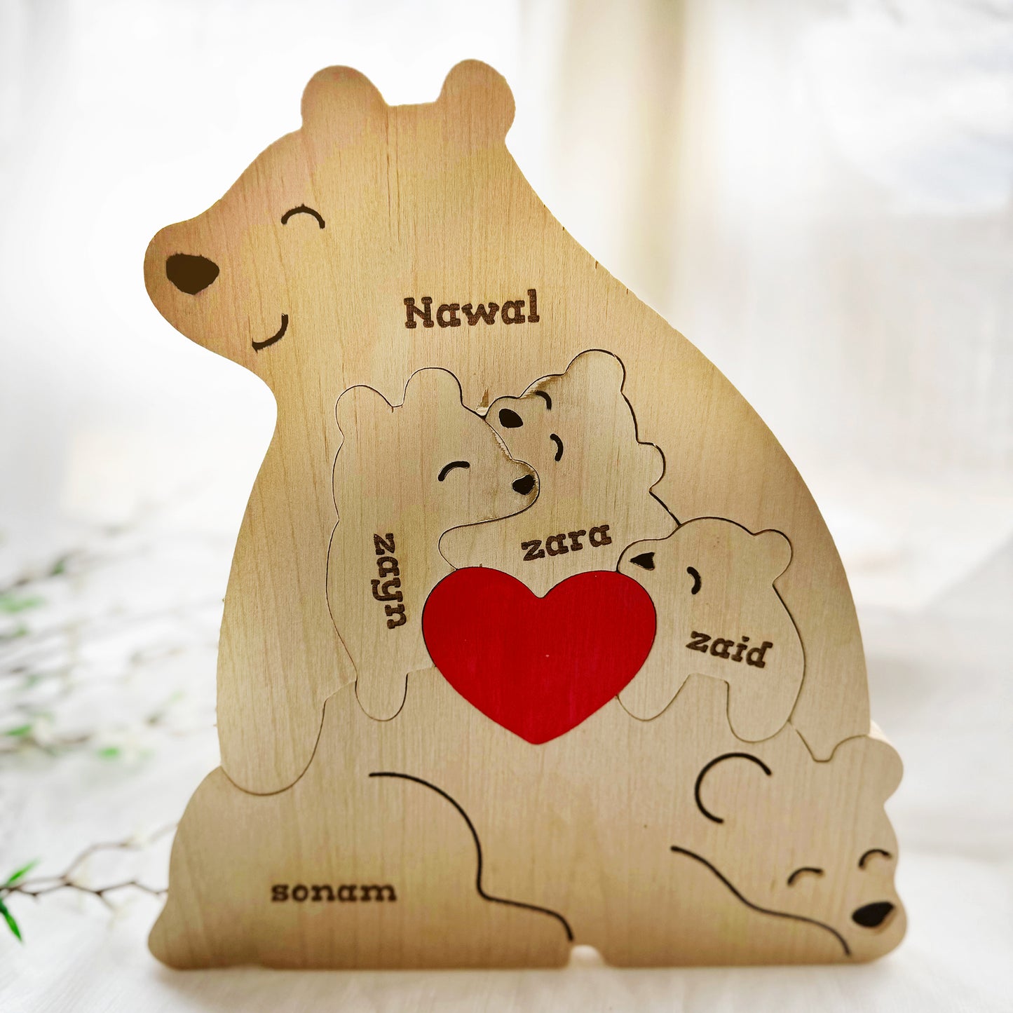 Bear Family Puzzle