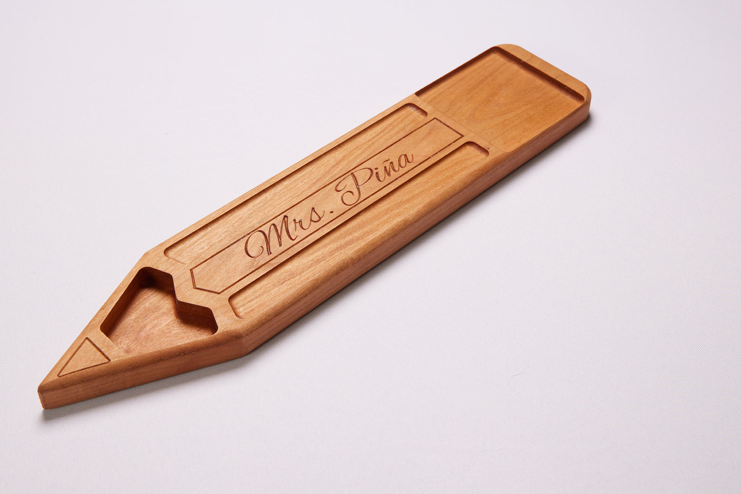 Personalized pencil holder