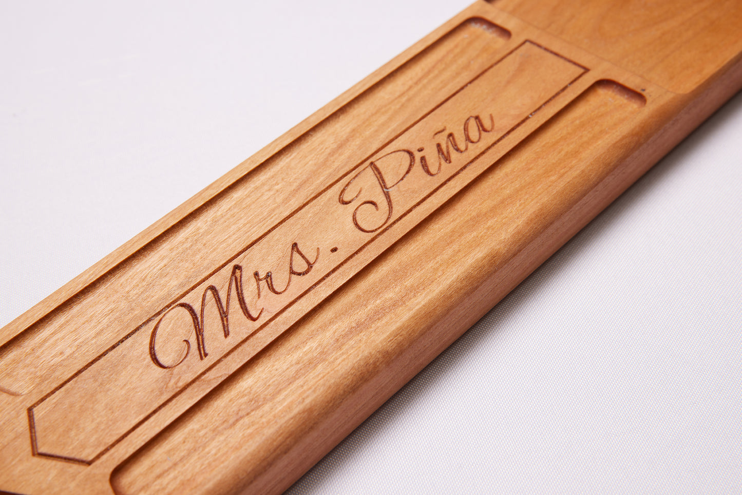 Personalized pencil holder