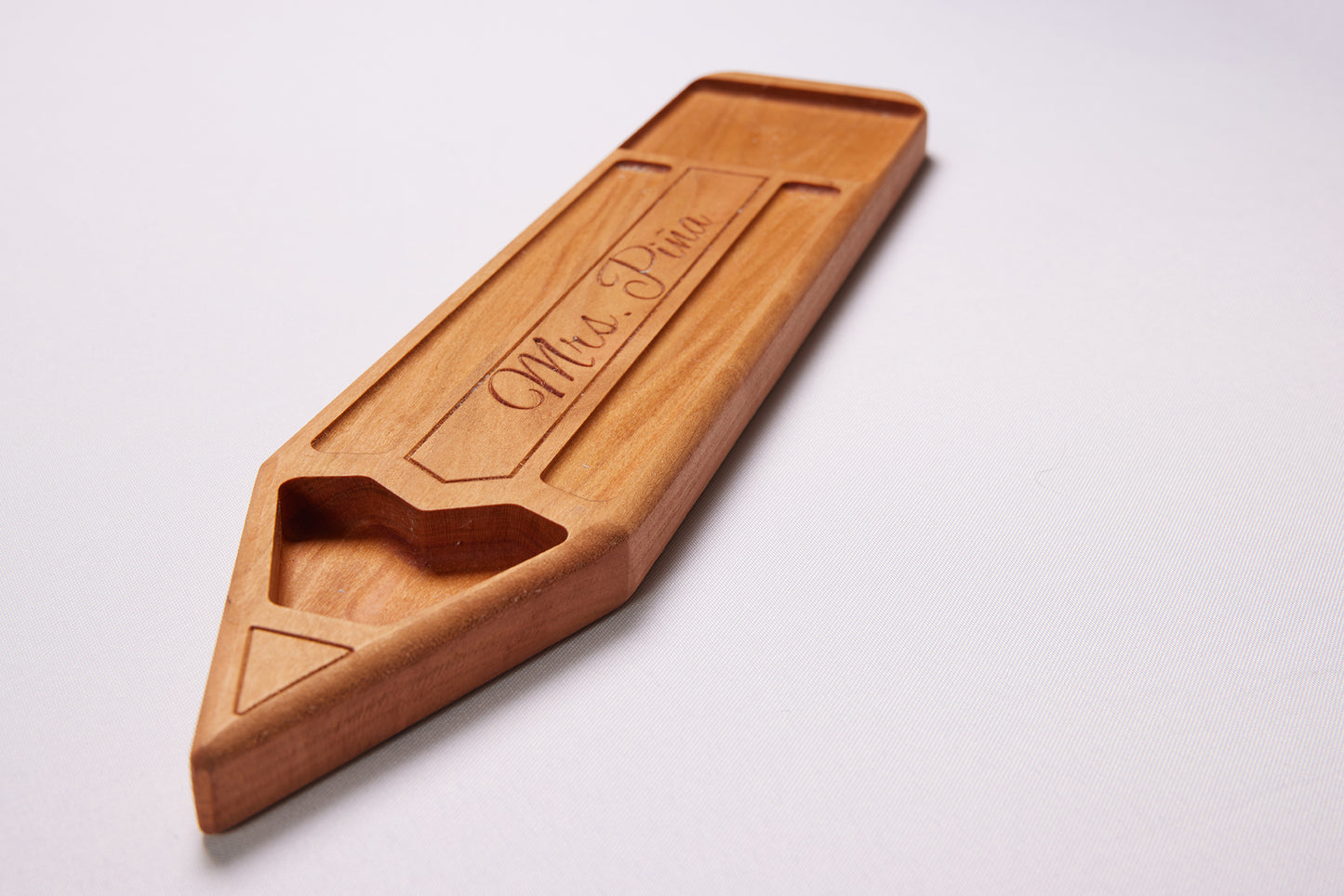 Personalized pencil holder