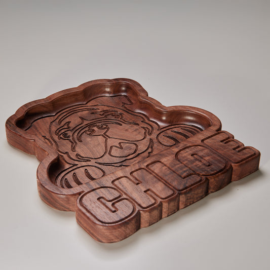 Personalizable french bulldog catch all tray