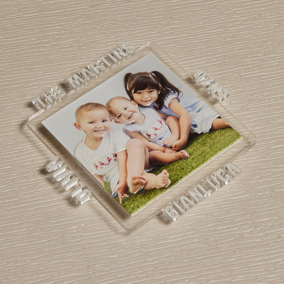 UV 3d printed photo on clear acrylic