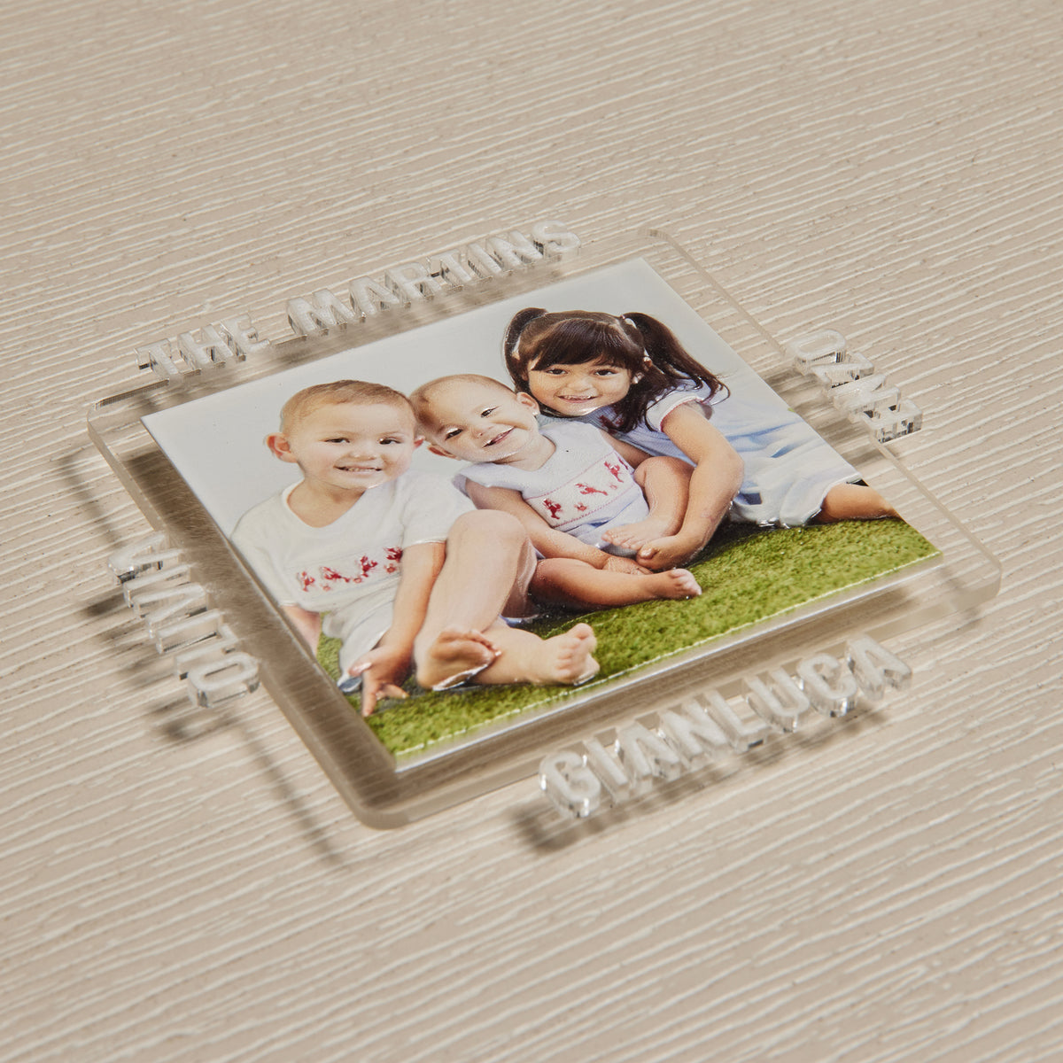 UV 3d printed photo on clear acrylic