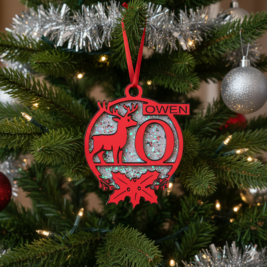 Christmas Letter Ornament