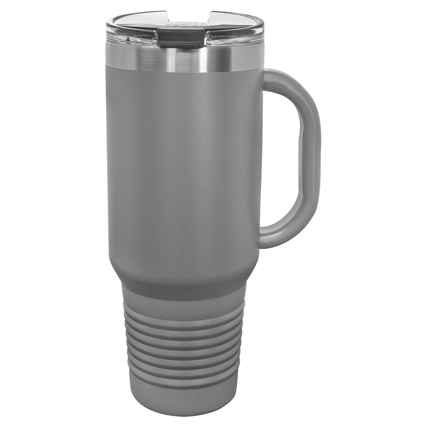 Polar Camel 40 oz. Red Travel Mug with Handle, Straw Included (16 Colors available)