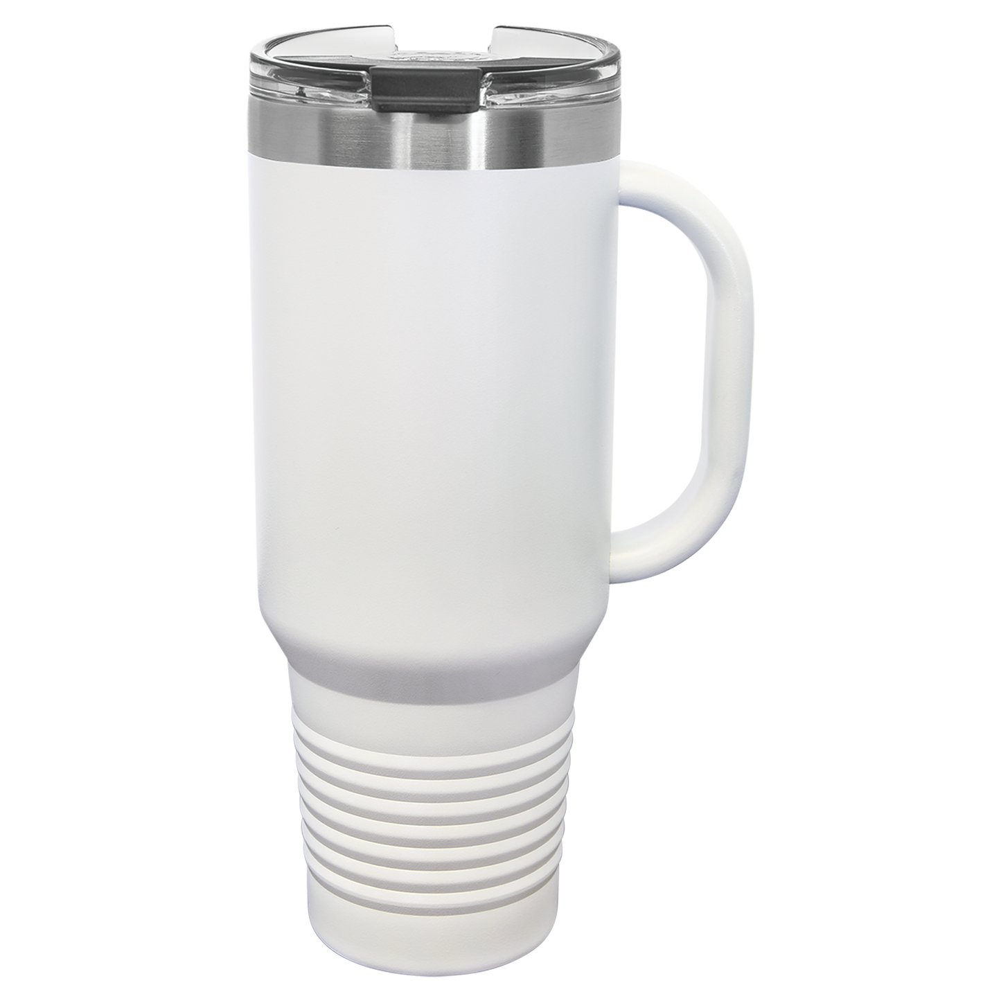 Polar Camel 40 oz. Red Travel Mug with Handle, Straw Included (16 Colors available)