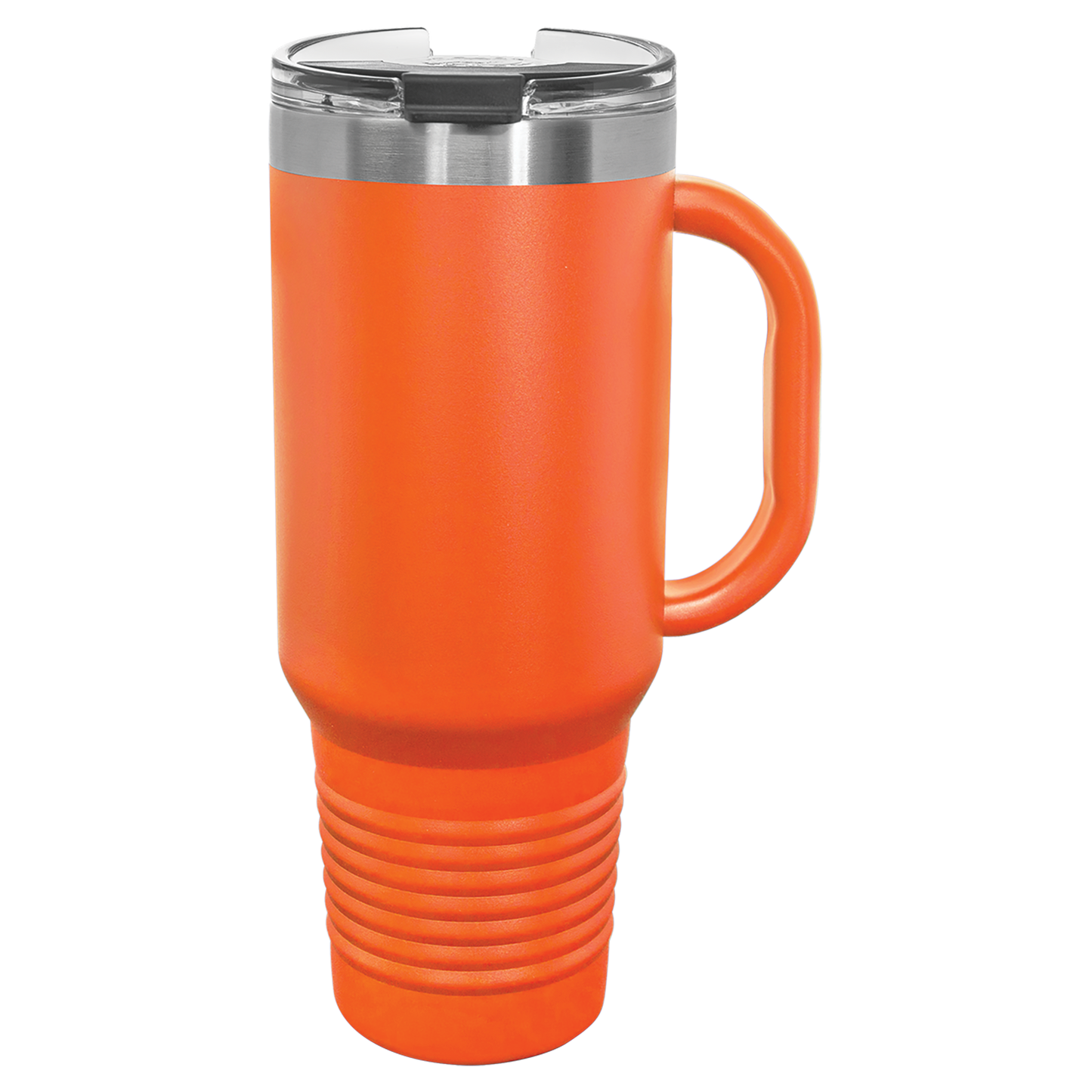 Polar Camel 40 oz. Red Travel Mug with Handle, Straw Included (16 Colors available)