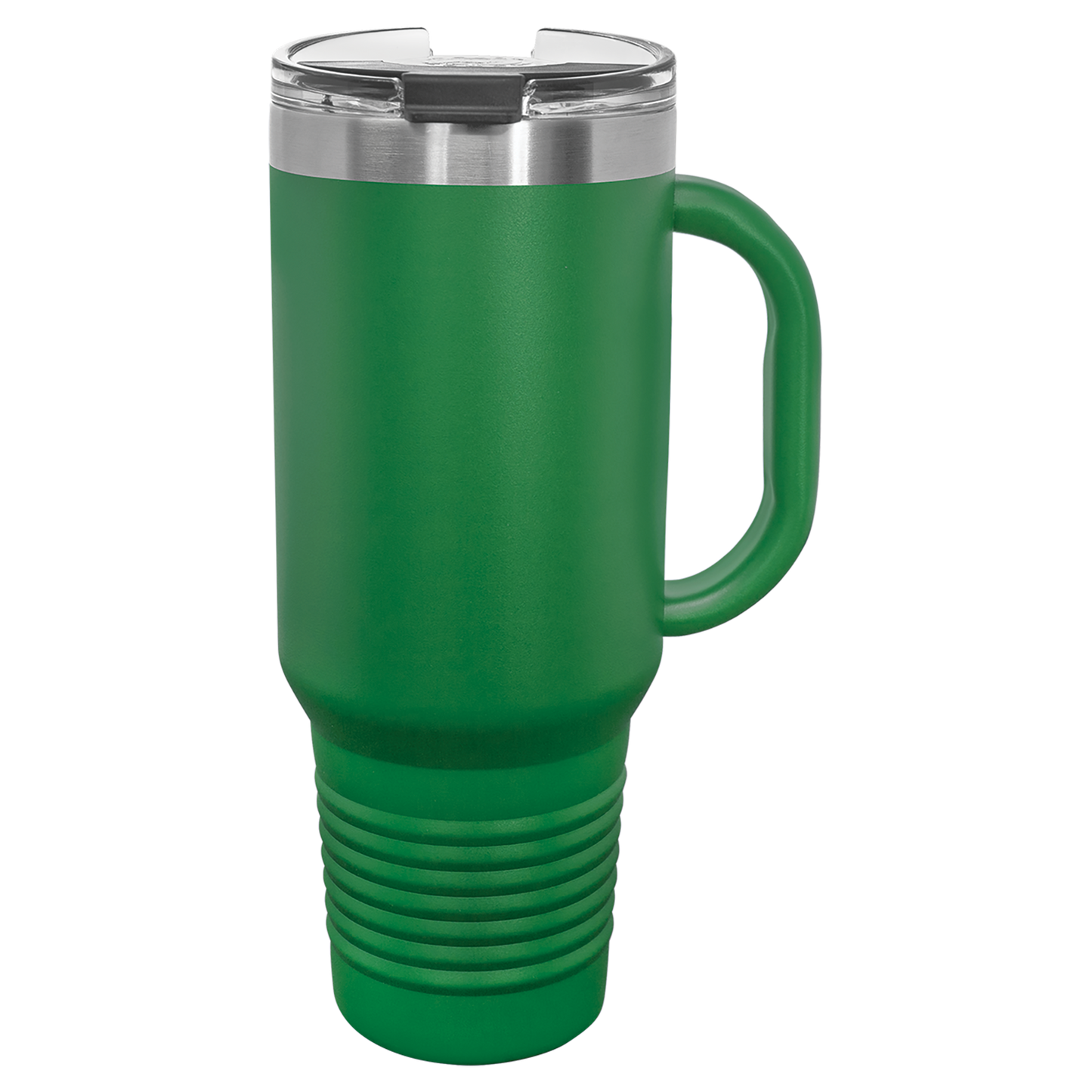 Polar Camel 40 oz. Red Travel Mug with Handle, Straw Included (16 Colors available)
