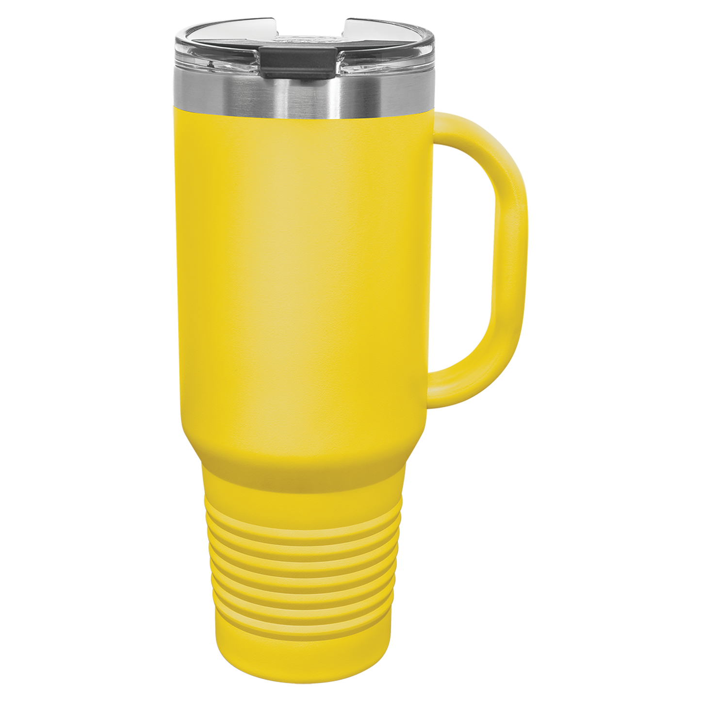 Polar Camel 40 oz. Red Travel Mug with Handle, Straw Included (16 Colors available)