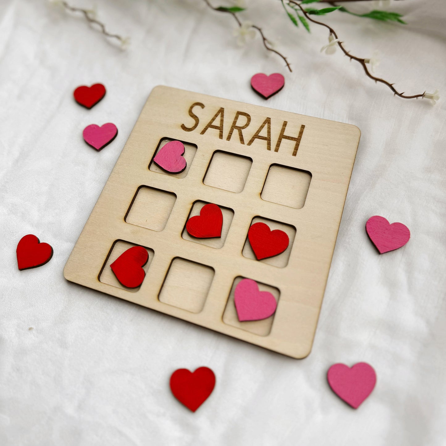 Personalized tic tac toe