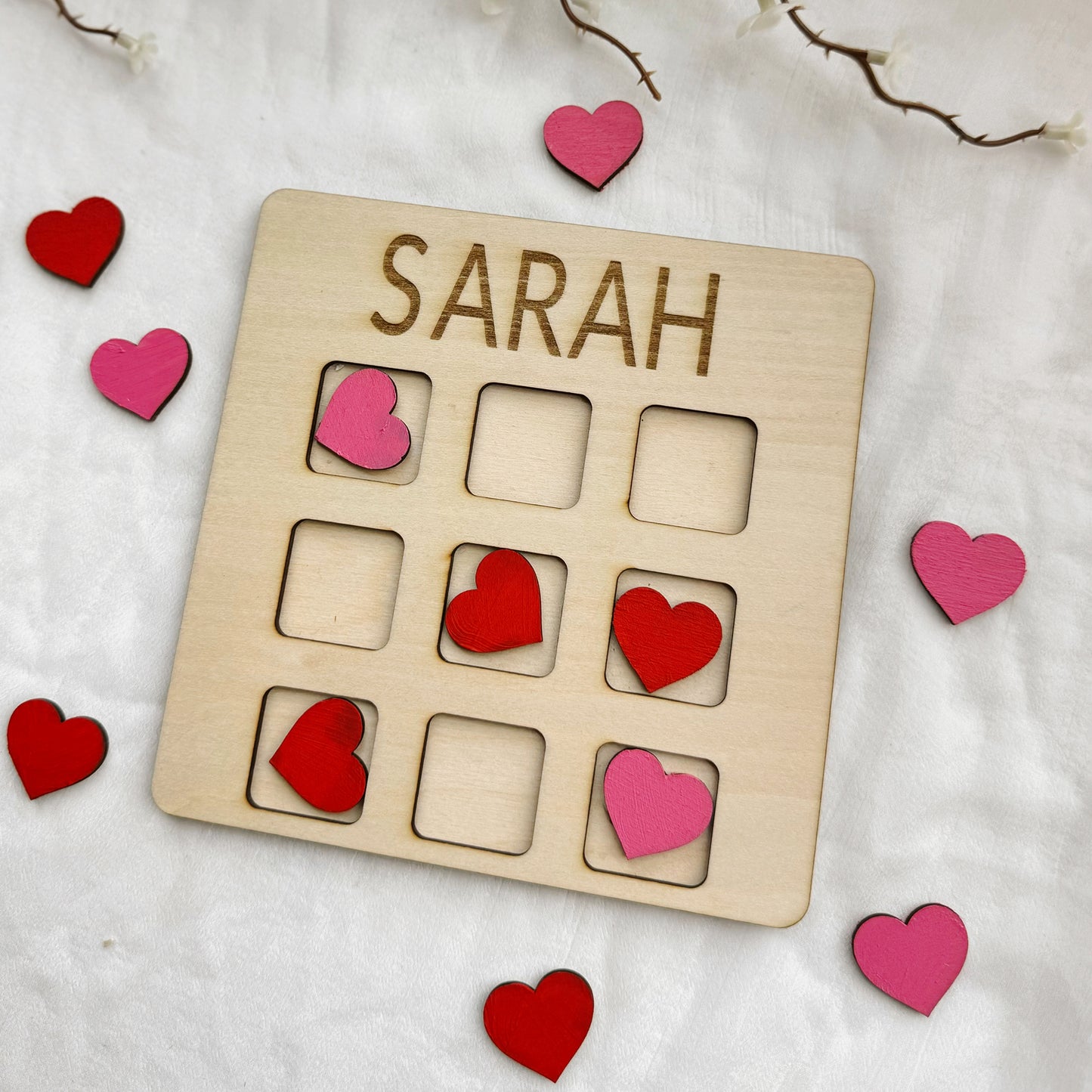 Personalized tic tac toe