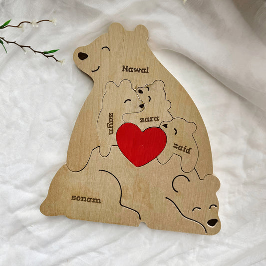 Bear Family Puzzle