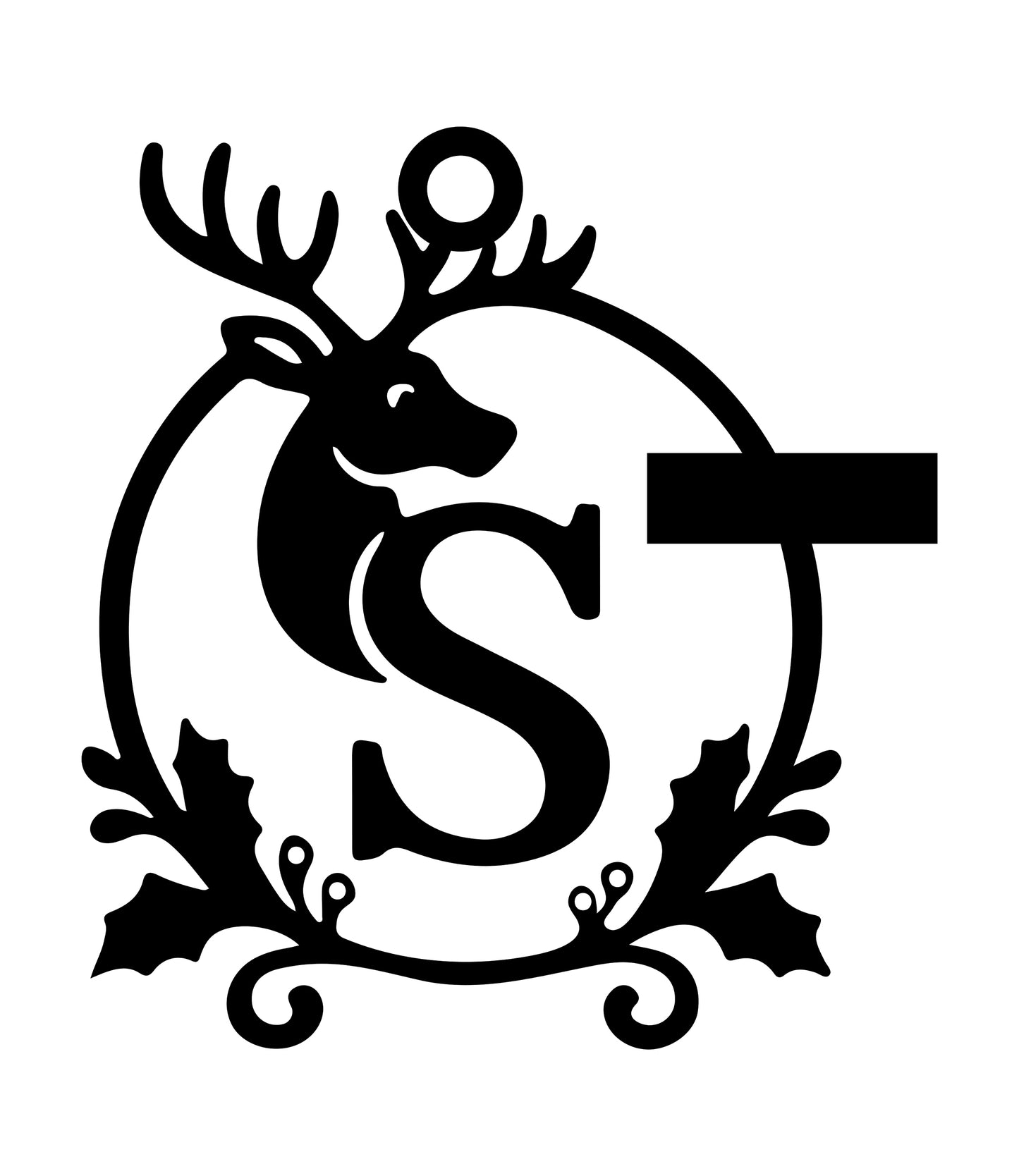 Christmas Letter Ornament