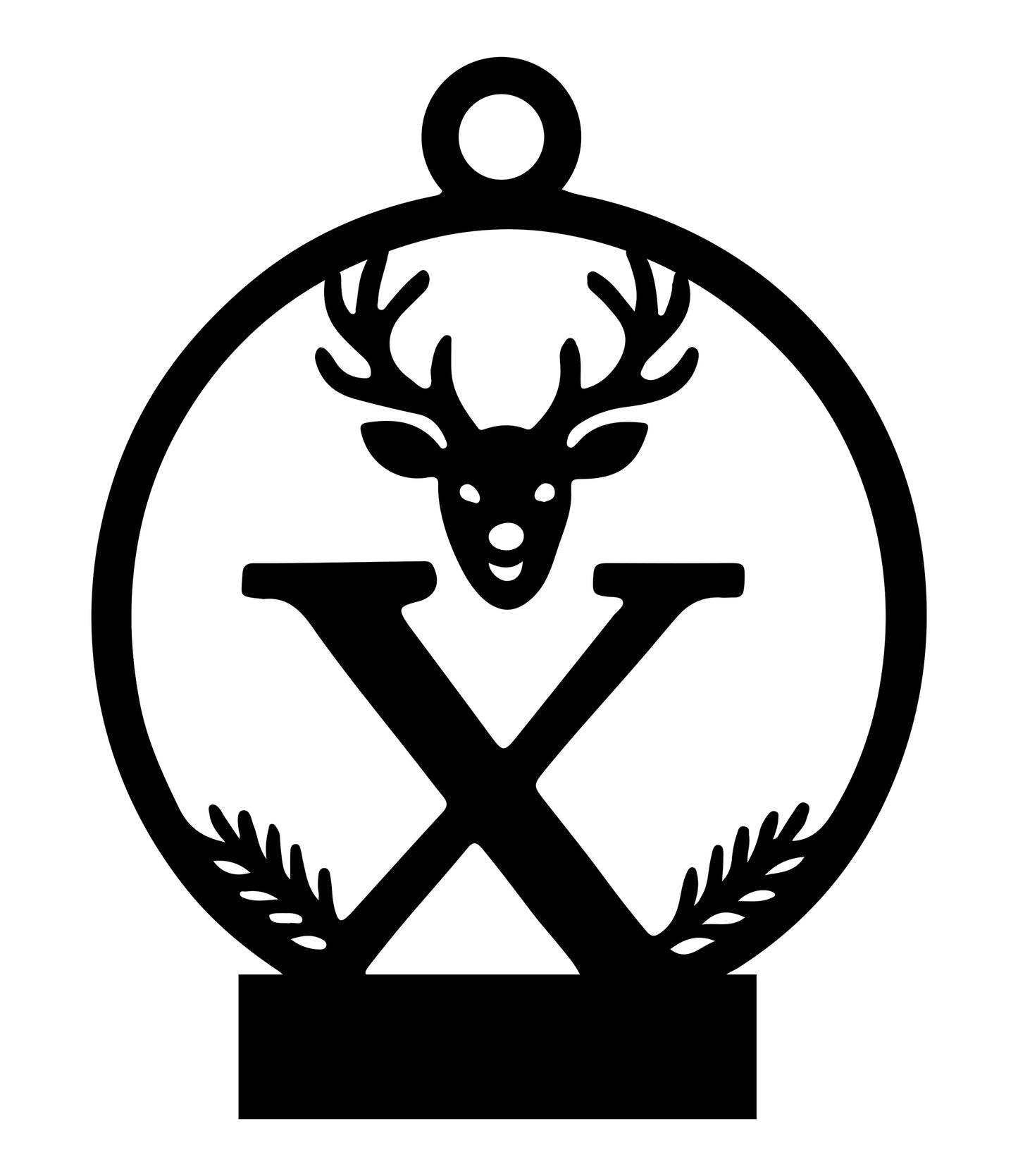 Christmas Letter Ornament